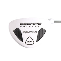 sole view of a right handed 37 degree white Orlimar Golf Escape Mallet Chipper