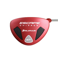 sole view of a right handed 37 degree red Orlimar Golf Escape Mallet Chipper