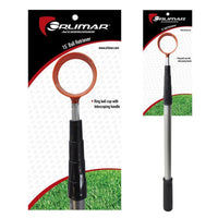 retail packaging of the Orlimar Fluorescent Head Golf Ball Retriever