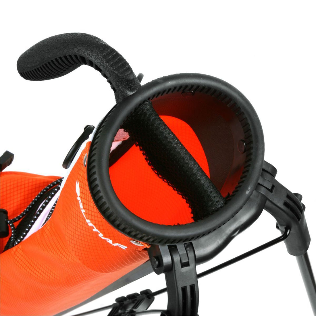 angled top view of orange Orlimar Pitch &