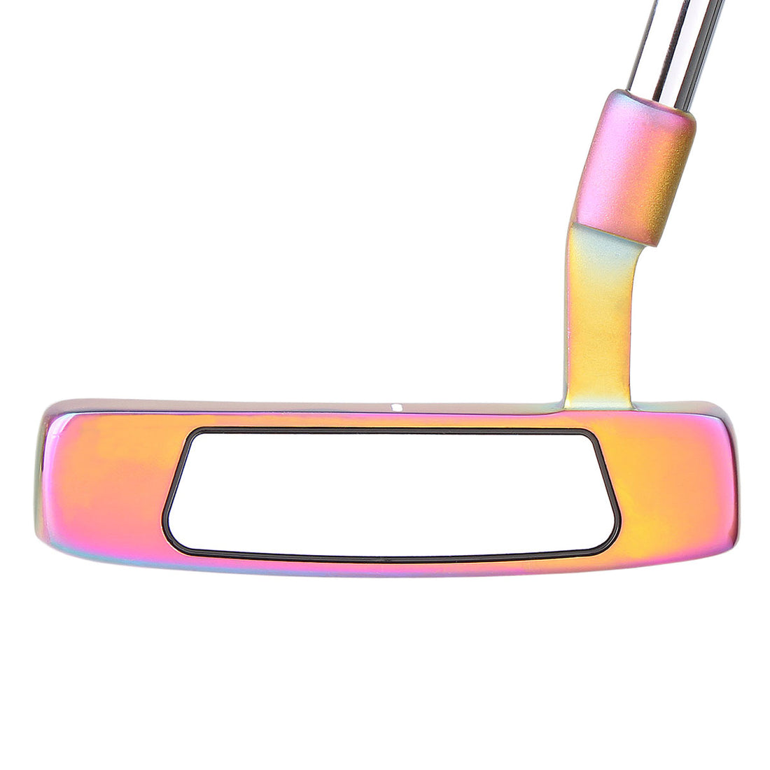 face view of the Orlimar Golf Tangent T1 Mallet Putter with Chroma PVD Finish