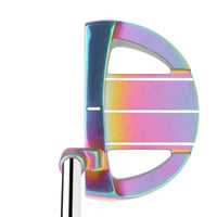 top view of the Orlimar Golf Tangent T1 Mallet Putter with Chroma PVD Finish