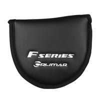 Top of the black Orlimar F Series Mallet Putter Headcover