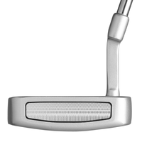 face view of the Orlimar Tangent T3 Silver/Black mallet putter