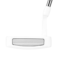 face view of the women's Orlimar Tangent T3 Mallet Putter in Seafoam Green with milled insert