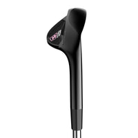 heel view of an Orlimar Spin Tech FF Full Face Black/Pink Golf Wedge for Women