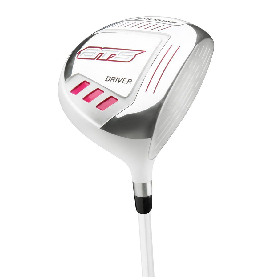 angle sole view of an Orlimar ATS Junior Girls Pink Series driver