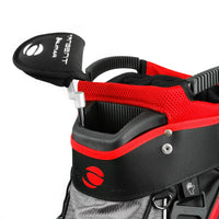 Putter inside the putter pit on the Orlimar CRX cooler cart bag