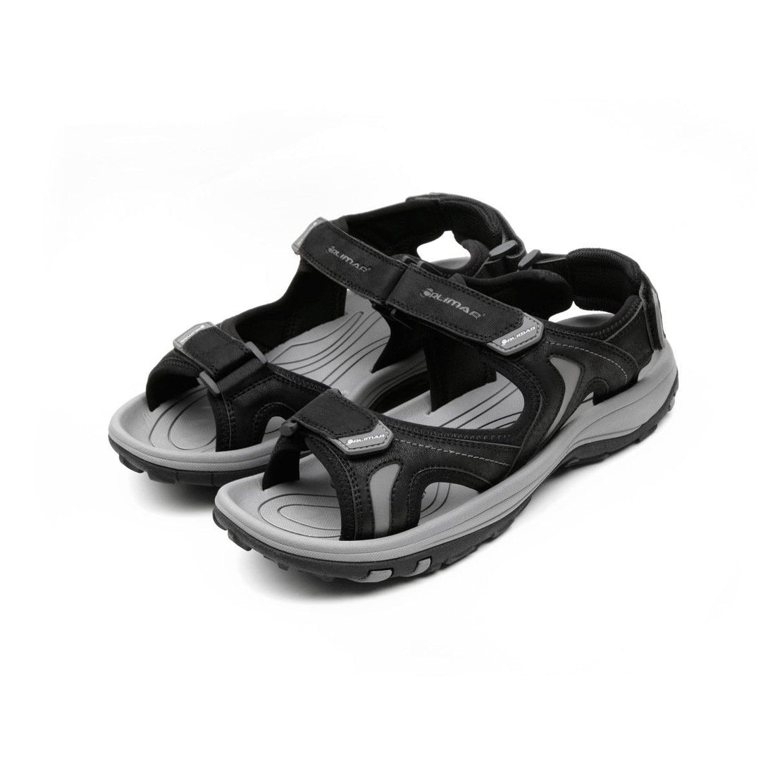 top angled view of a dark gray men&