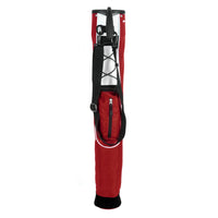 front view of brick red Orlimar Pitch 'N Putt Lightweight Stand Carry Bag