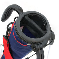two way divider top on an USA themed Orlimar Pitch 'N Putt sunday golf bag
