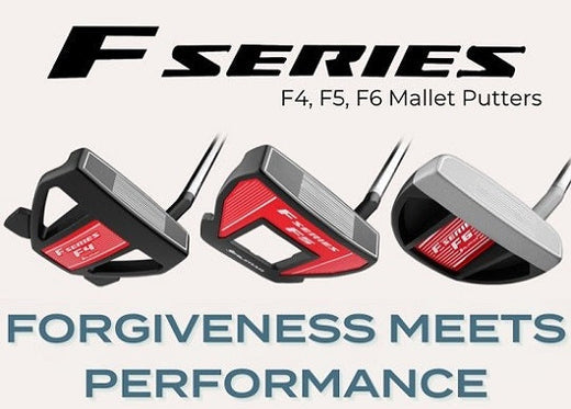forgiveness meets performance, Orlimar F4, F5 and F6 mallet putters
