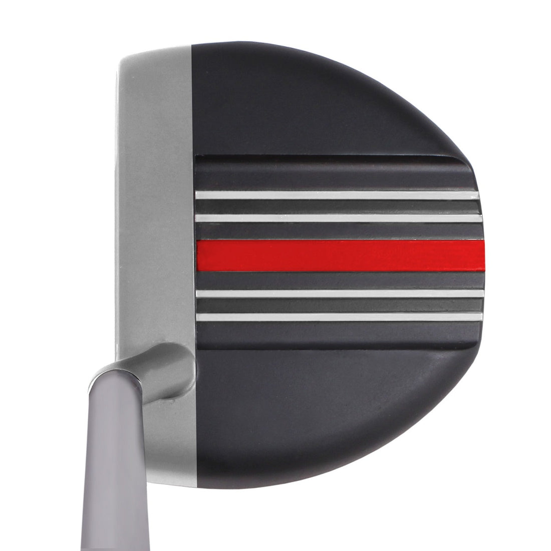 top view of the black Orlimar F6 Putter