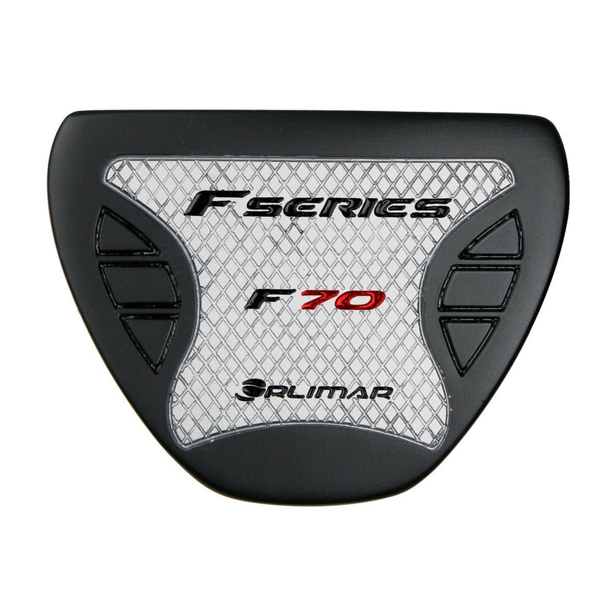 sole view of a black Orlimar F70 Putter