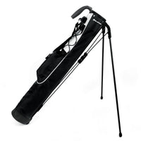 black Orlimar Pitch 'N Putt Lightweight Stand Carry Bag with stand legs out