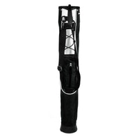 front view of black Orlimar Pitch 'N Putt Lightweight Stand Carry Bag