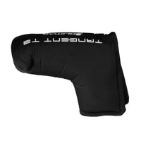 black neoprene Orlimar Tangent T2 blade putter cover with embroidery on the sole