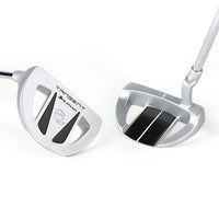 two left handed silver/black Orlimar Tangent T1 mallet putters