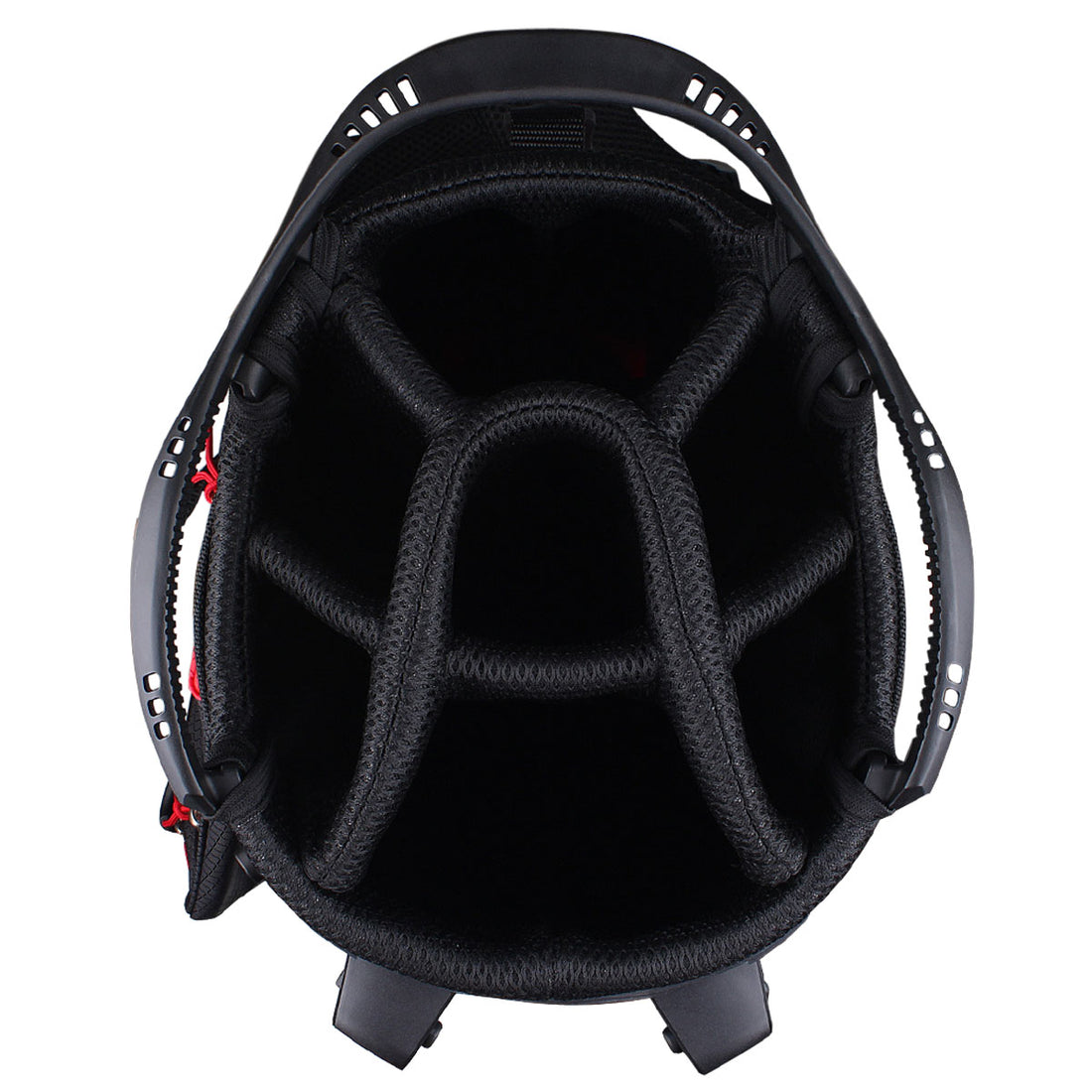 Red/Black Orlimar Baja Lite Stand Bag Top