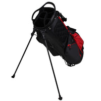 Red/Black Orlimar Baja Lite Stand Bag with Legs Out
