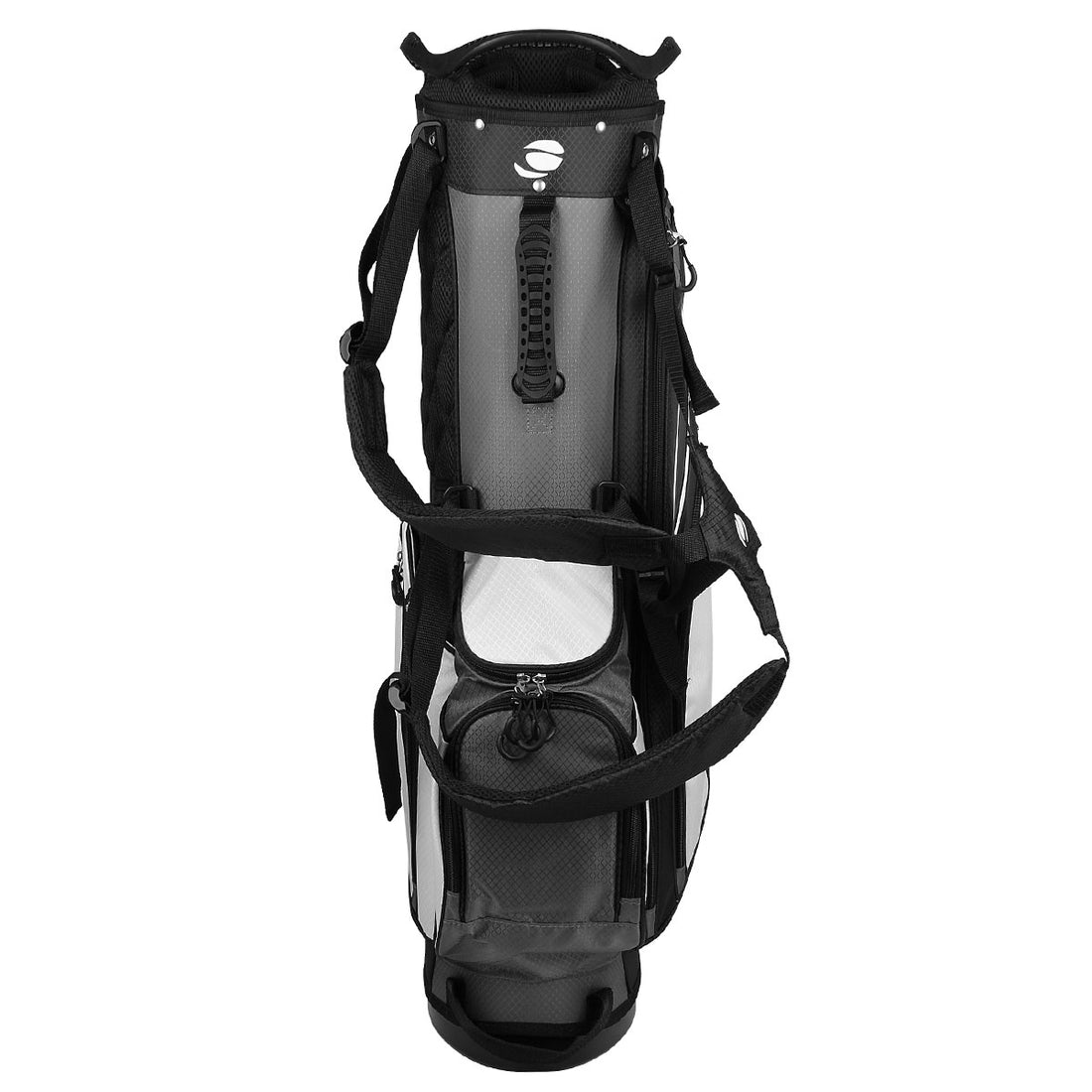 Black/White/Gray Orlimar Baja Lite Stand Bag Front
