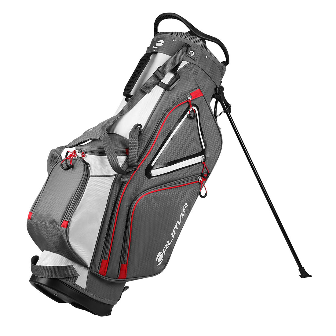 Gray/White/Red Orlimar Baja Lite Stand Bag