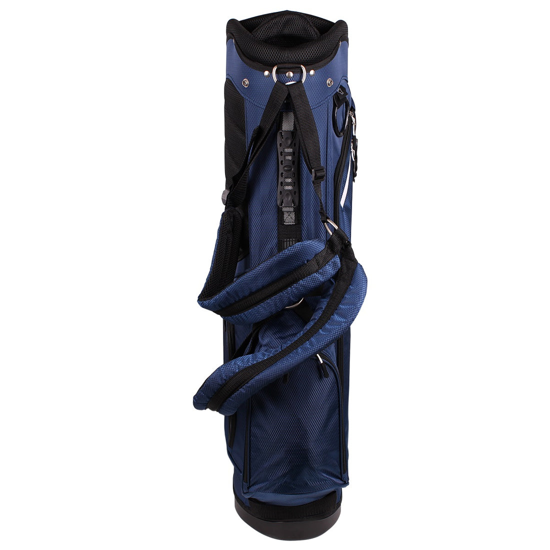front view of a navy Orlimar SRX 7.4 Golf Stand Bag