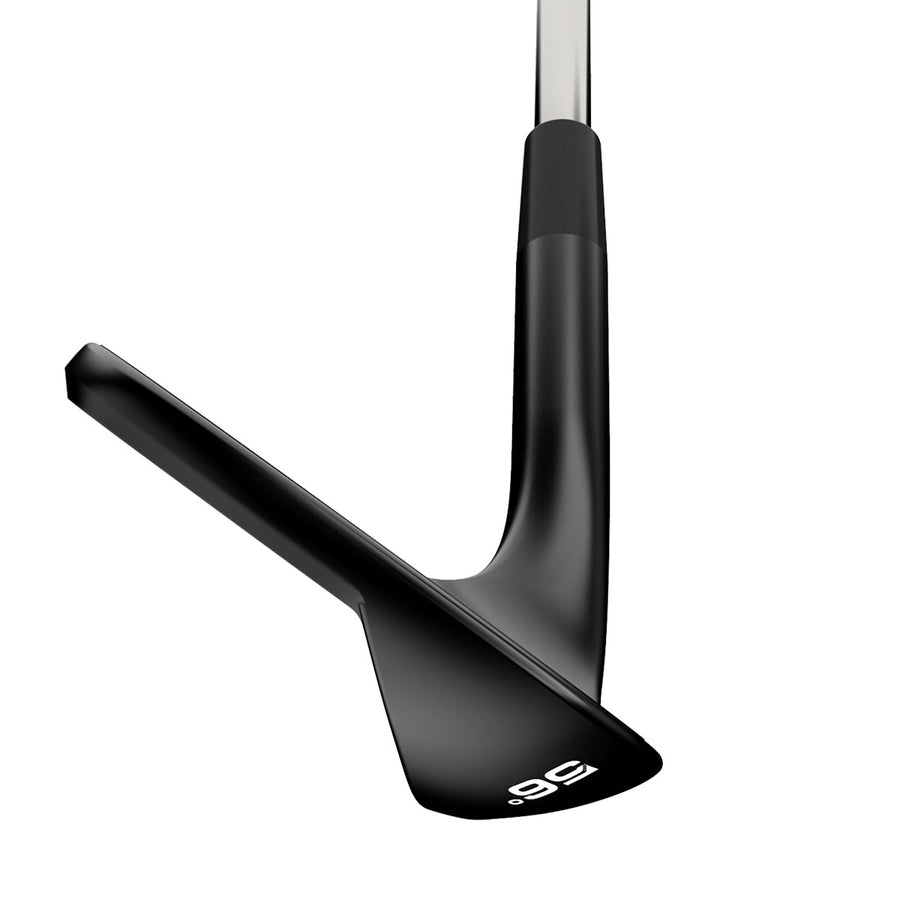 lofted view of a Orlimar Spin Tech Full Face Black Wedge