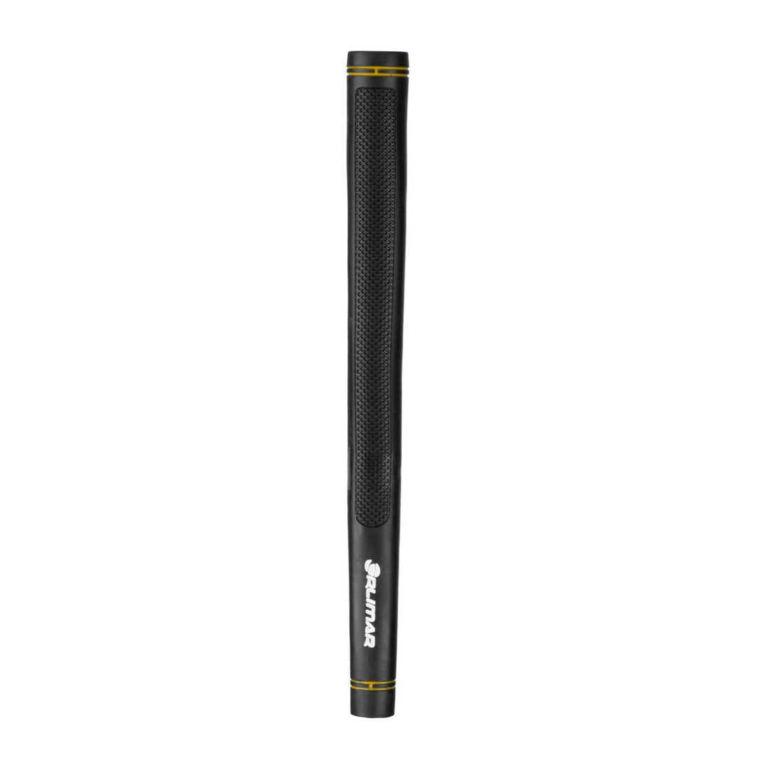 Orlimar ATS Junior Yellow Series black putter grip with white and yellow accent colors