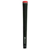 black Orlimar golf grip with a red cap