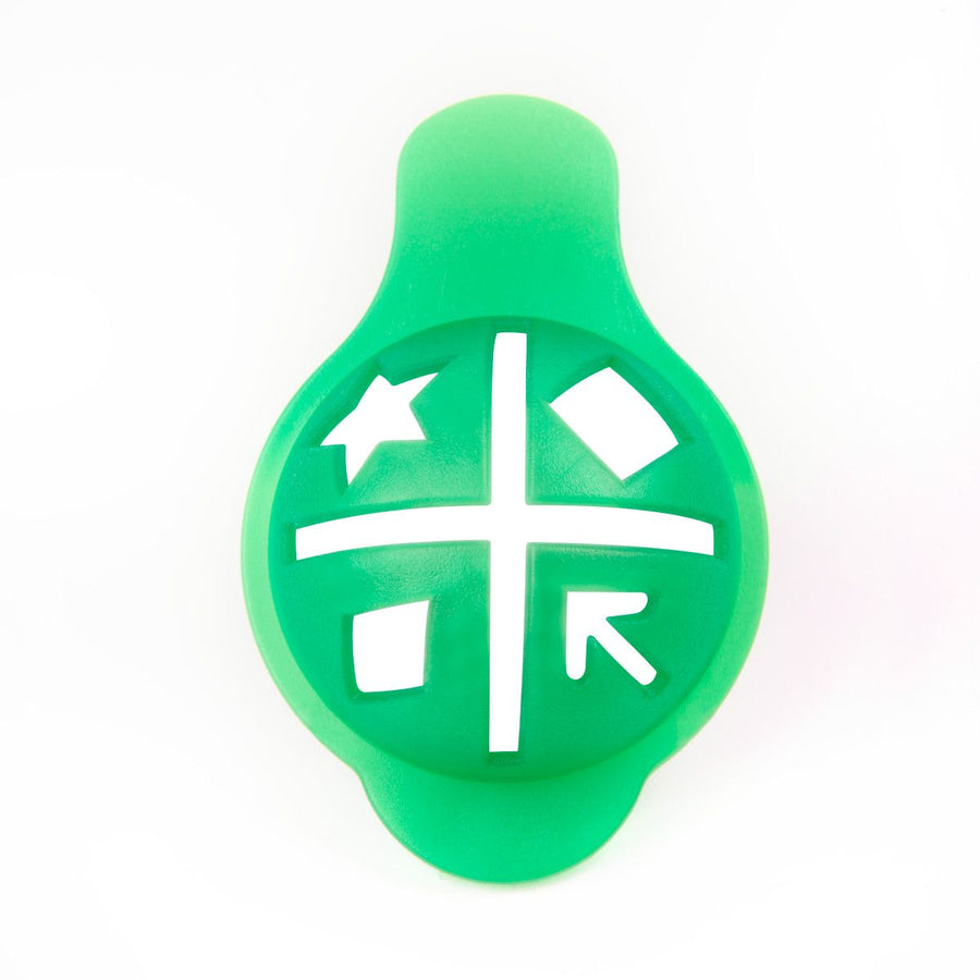 green Orlimar Line 'em Up Golf Ball Marker stencil tool