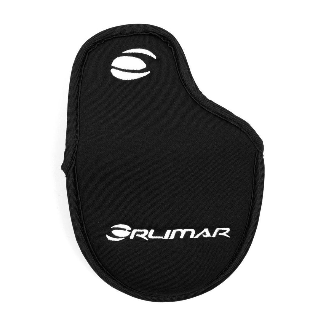 top view of unfolded black Orlimar Mallet Putter Headcover