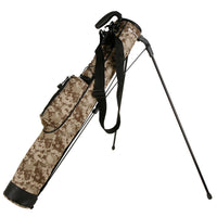digital camo Orlimar Pitch 'N Putt Lightweight Stand Carry Bag with stand legs out