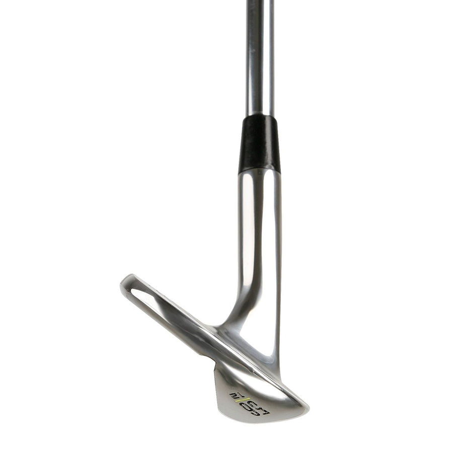 toe view of a 56 degree Orlimar ST2 Sand Wedge with solid black ferrule