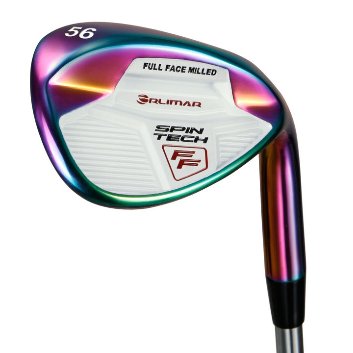 angled cavity back view of a 56 degree Orlimar Spin Tech FF Full Face Wedge