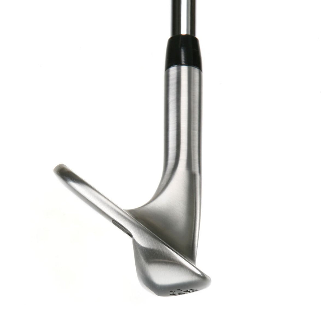 toe view of an Orlimar Spin Tech 56 degree sand wedge with black ferrule